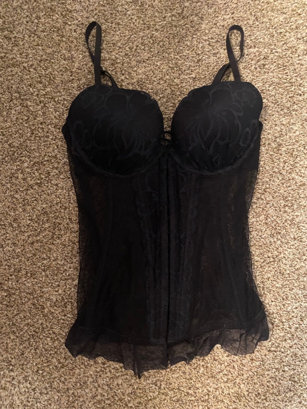 Black Bustier size mm